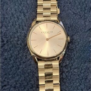 Coach Gold-Tone Classic Watch